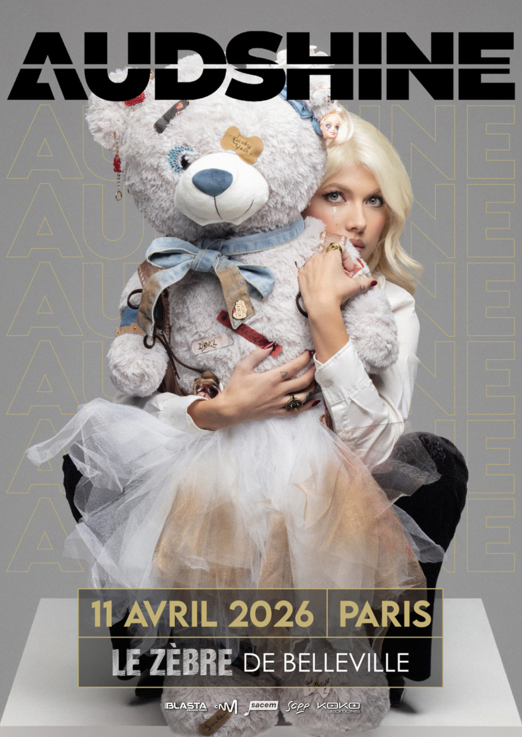 Audshine - Le Zèbre de Belleville Paris